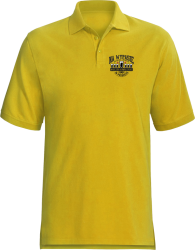 Na wypasie ostatnia impreza Wieczór Kawalerski in progress - Koszulka męska Polo żółta 