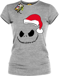 Halloween Santa Claus - koszulka damska melanż