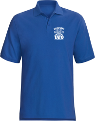 Niektórzy mówią do mnie po imieniu ale najważniejsi mówią do mnie TATO - Koszulka męska POLO niebieski