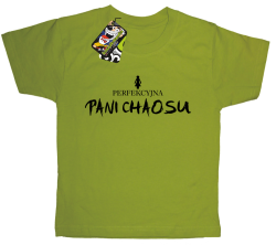 Perfekcyjna PANI CHAOSU - Koszulka dziecięca kiwi