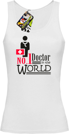 No1 Doctor in the world - Top damski